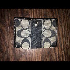 Black Coach Wallet